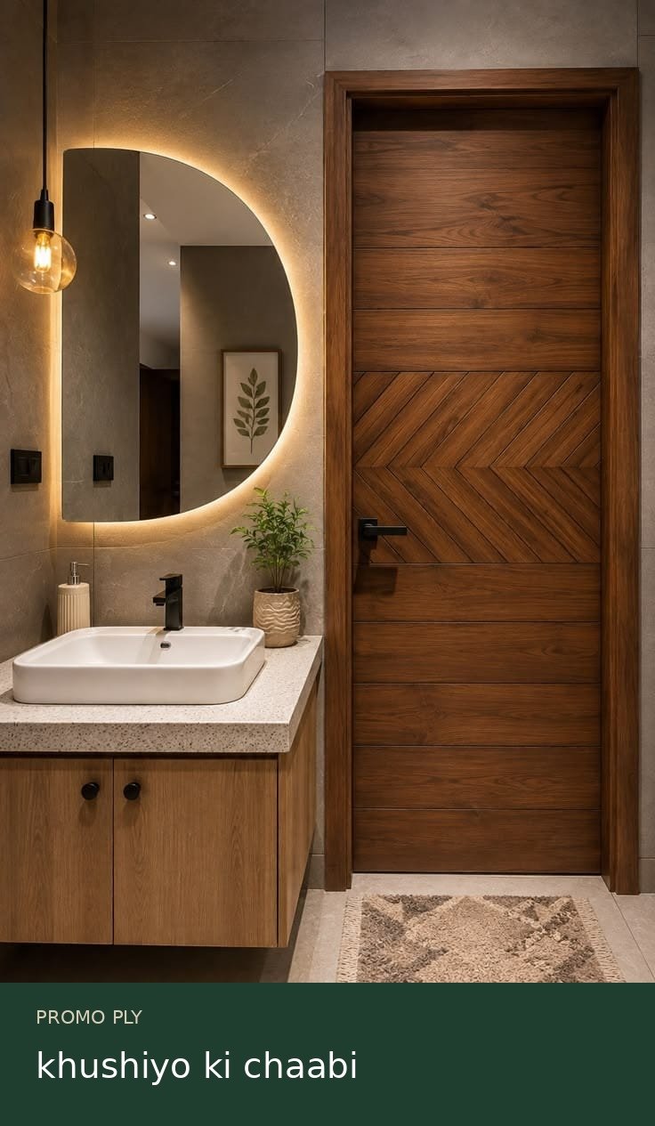 Door inspiration with khushiyo ki chaabi tagline