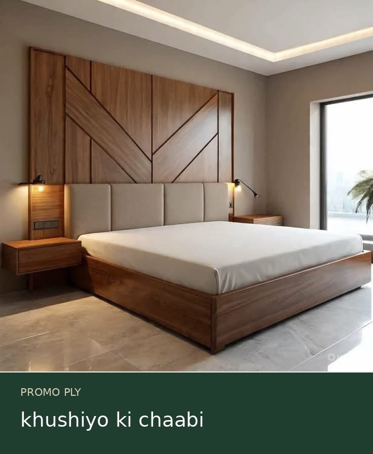 Bedroom inspiration with khushiyo ki chaabi tagline
